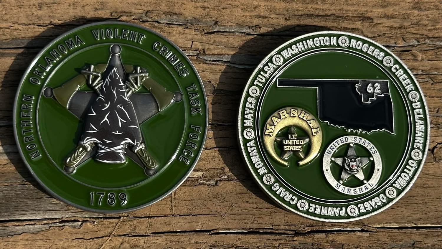 Custom coin — Panther City — Fort Worth GFG by Bison Challenge Coins