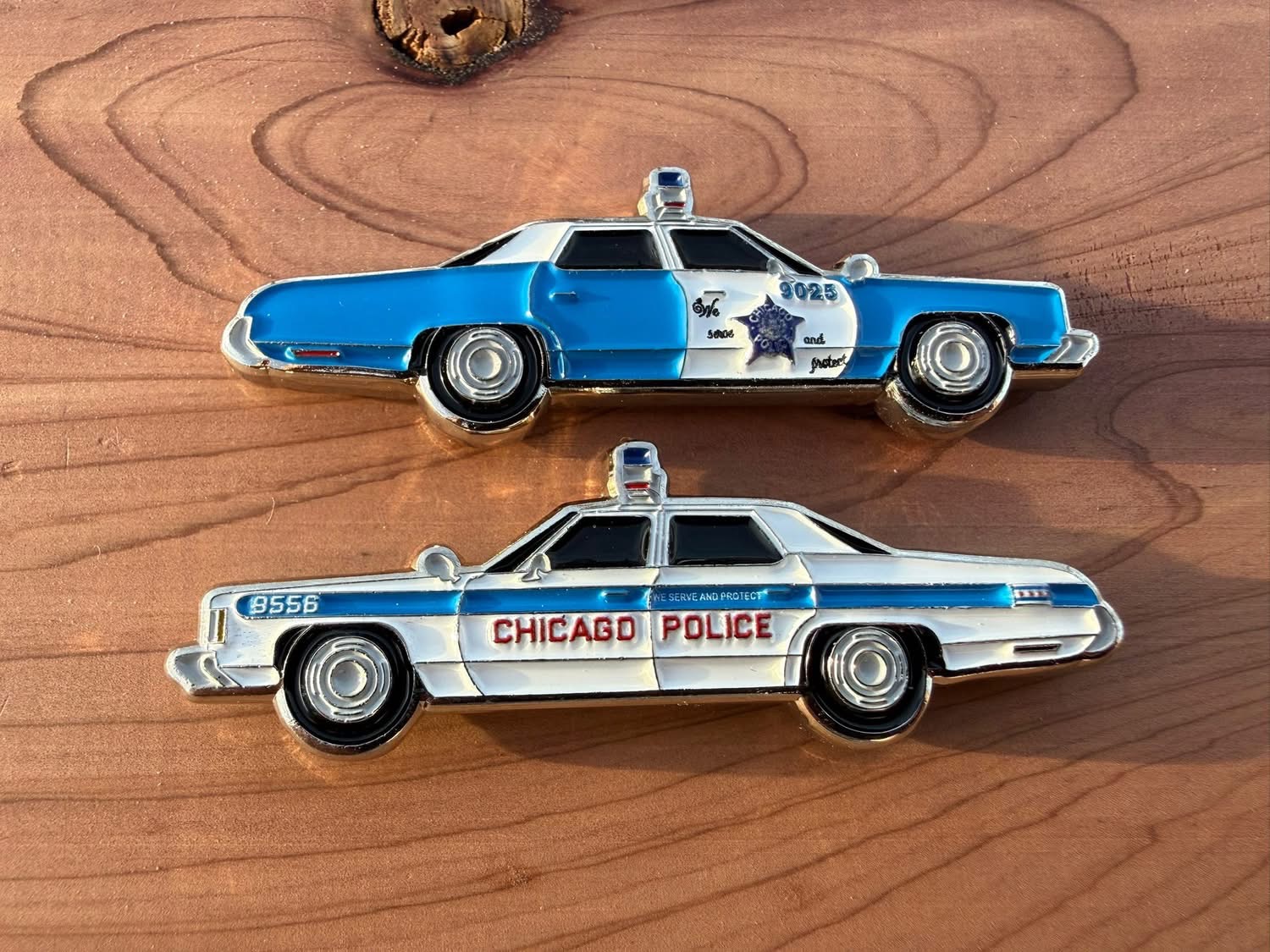Custom challenge coin or patch — Chicago Police Pin crafted by Bison Challenge Coins